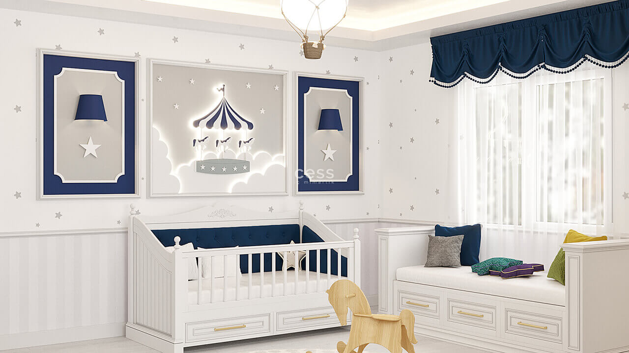 R-Z Bebek Odası Tasarımı