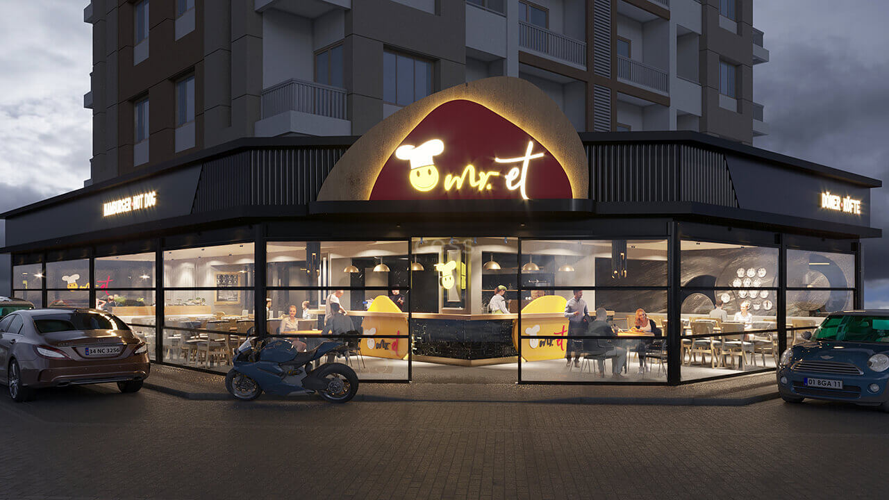 Mr.Et Restoran Tasarımı