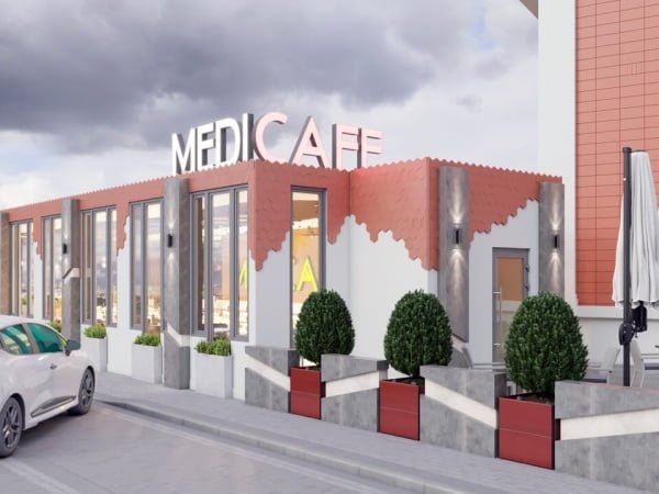 Medicafe Modern Cafe Dekorasyonu