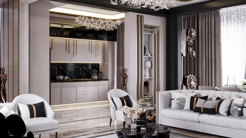 13 kiraci villa luxury ev dekorasyonu