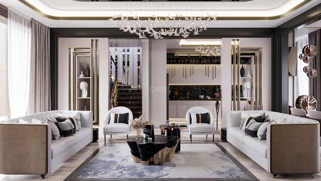 17 kiraci villa luxury ev dekorasyonu