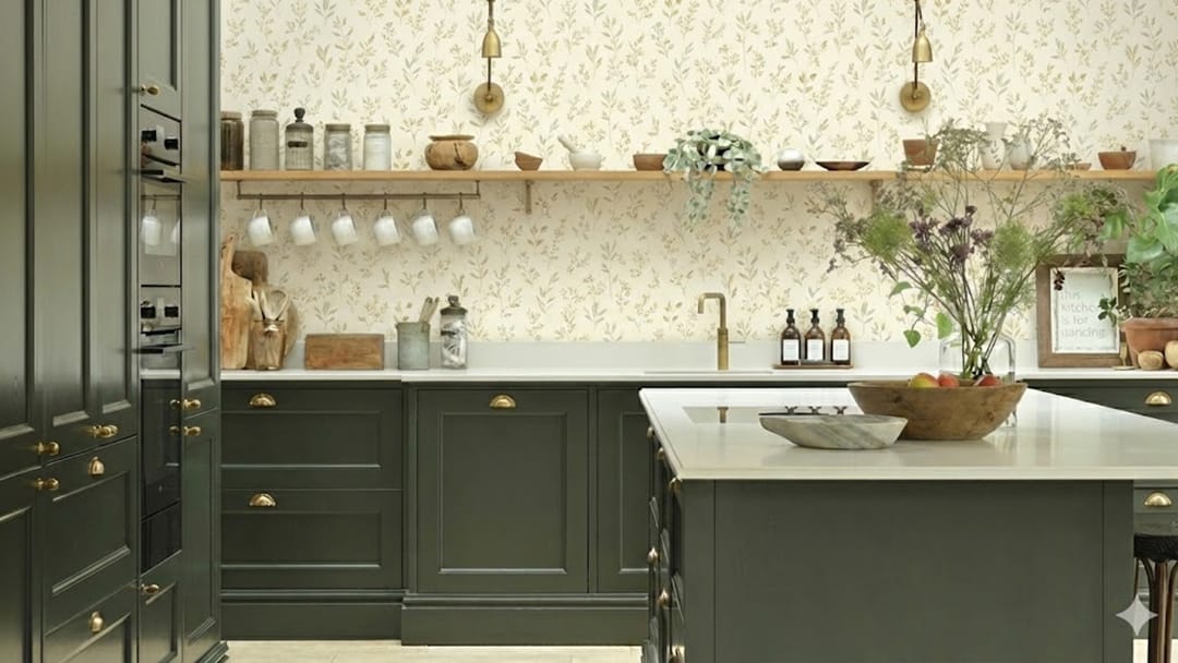 Mutfak ve banyo için duvar kağıdı dekorasyonu olur mu?
