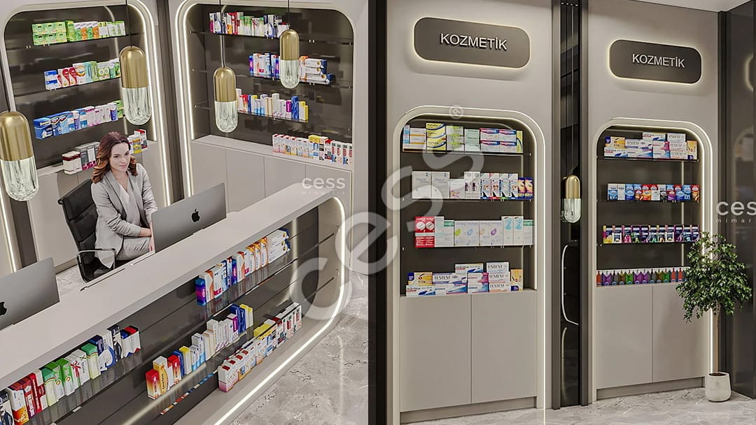 Eczane İçi Trafik Yönetimi ve Dolap Yerleşimi