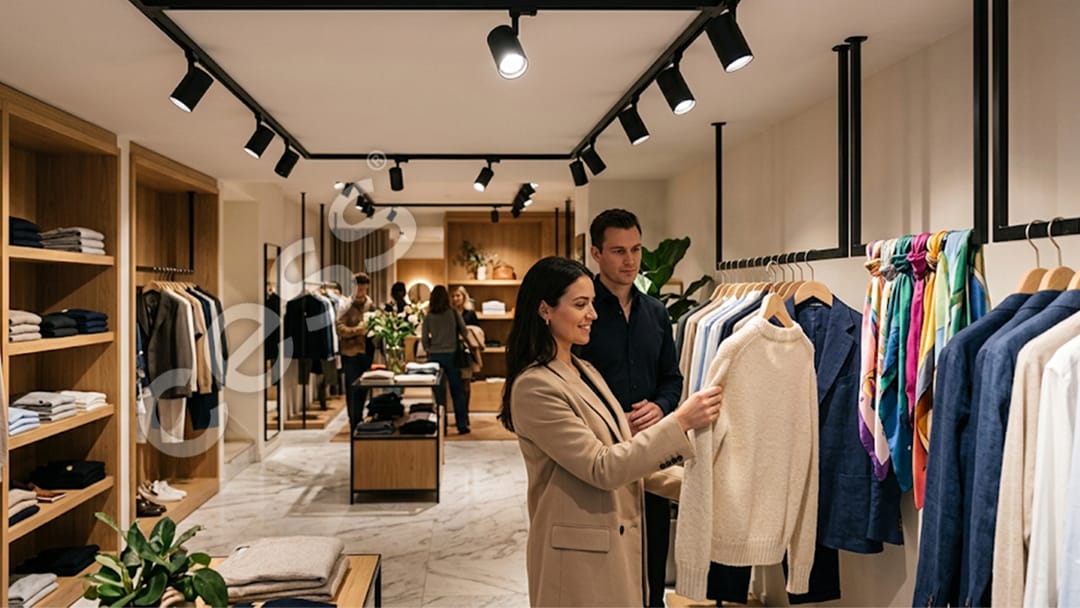 Mağaza Dekorasyonu için Doğru Işık Açısı ve Aydınlatma Armatürleri