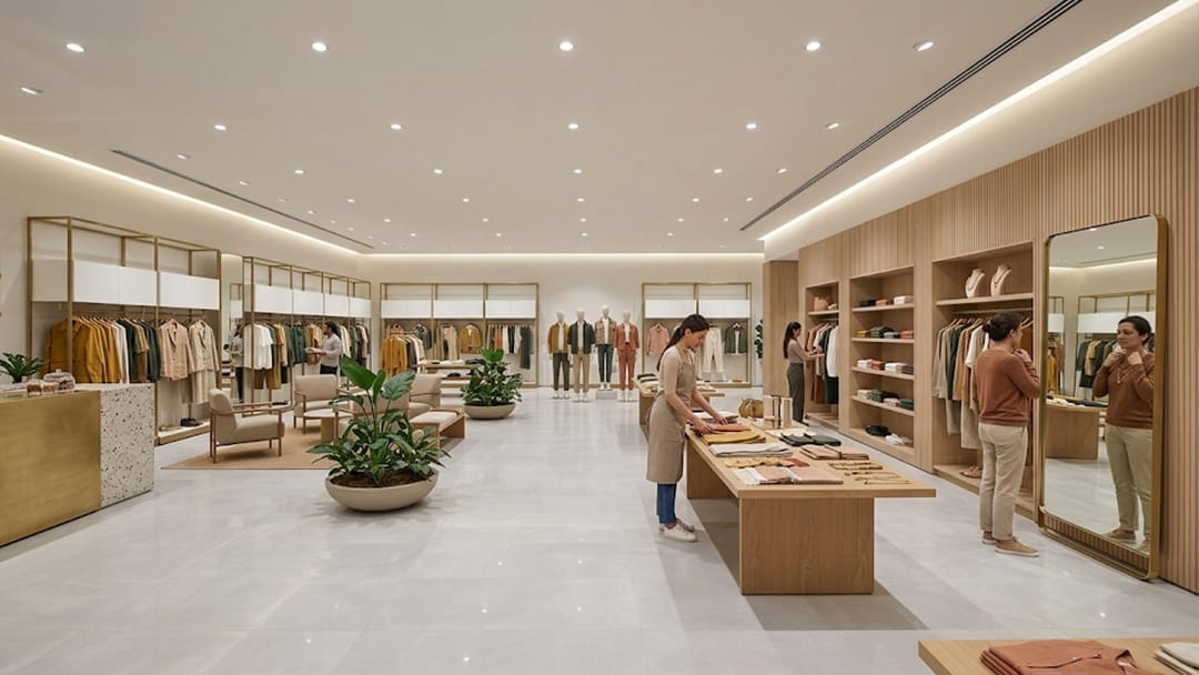 Mağaza Dekorasyonu için Doğru Işık Açısı ve Aydınlatma Armatürleri